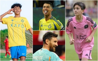 Ronaldo Jr và Thiago Messi có thể trở thành đồng đội ở ĐTQG